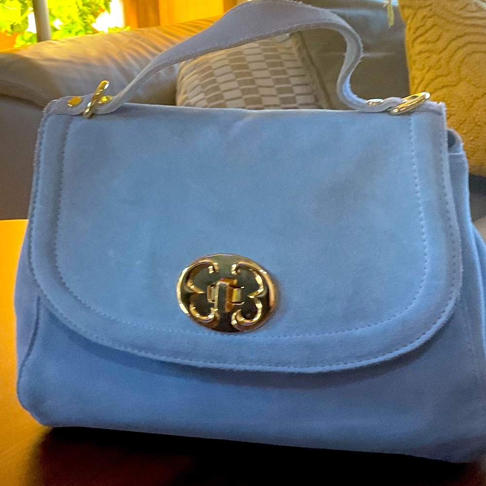 Emma Fox Suede Handbag $120